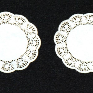 Tiny Miniature Laser Cut Doilies