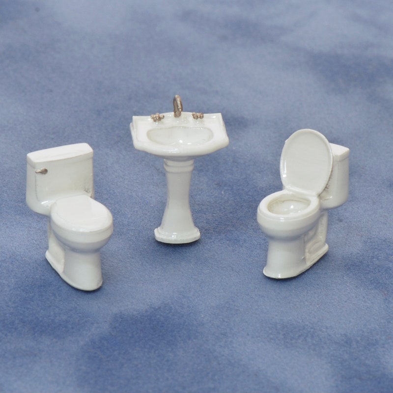 Dollhouse Toilet - Etsy