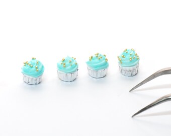 Dollhouse Miniature, 1:12 Cloudberry Sprinkles Cupcakes
