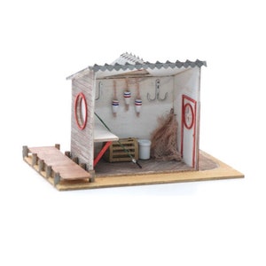 1:48 Kit cabane à pêche sur la jetée~ NOUVEAU !