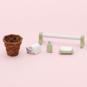 1:24 Bathroom Accessories Kit