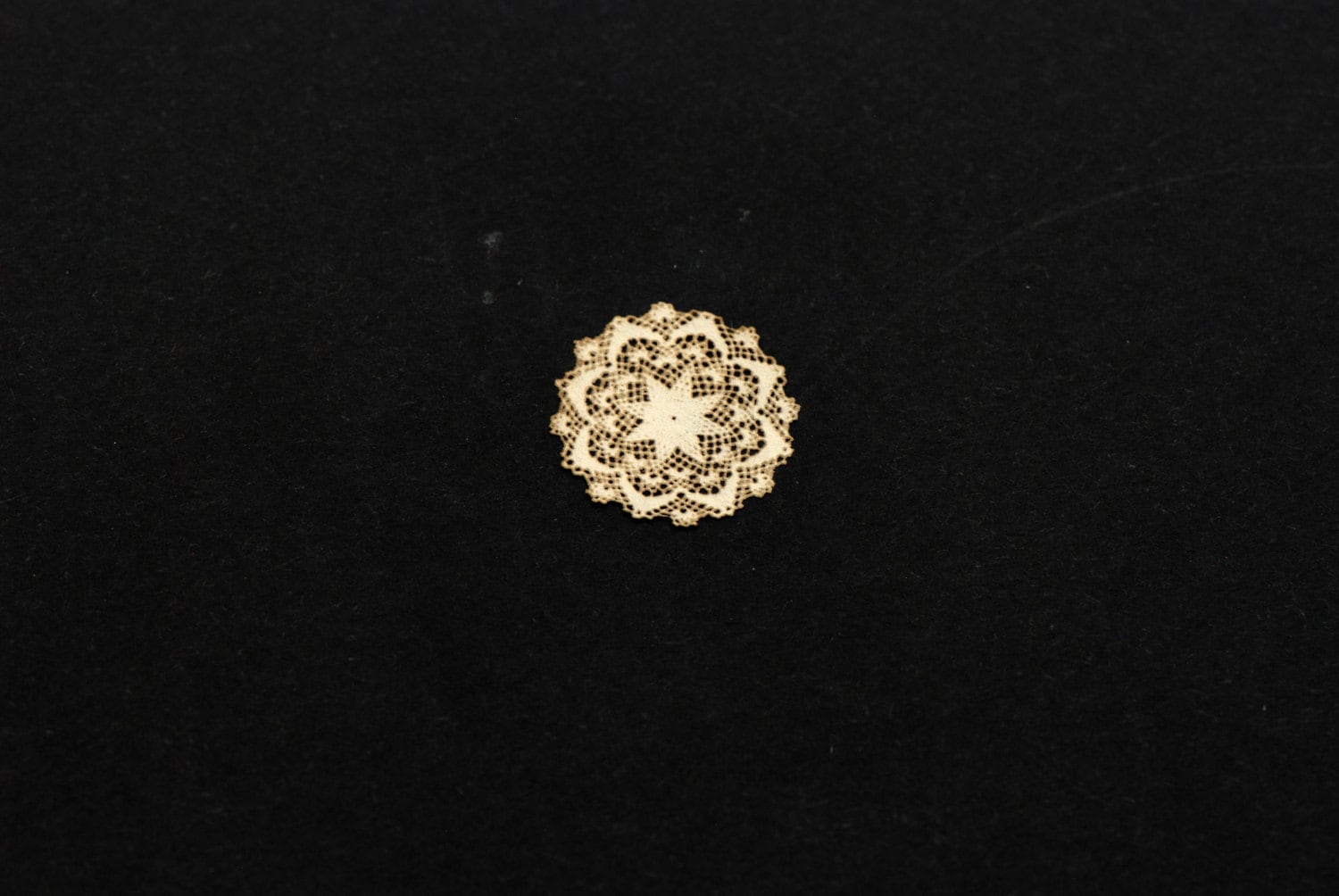 Quarter Scale Laser Cut Doily