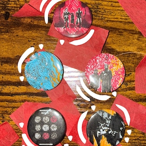 Álbumes dibujados a mano de Tøp - botones