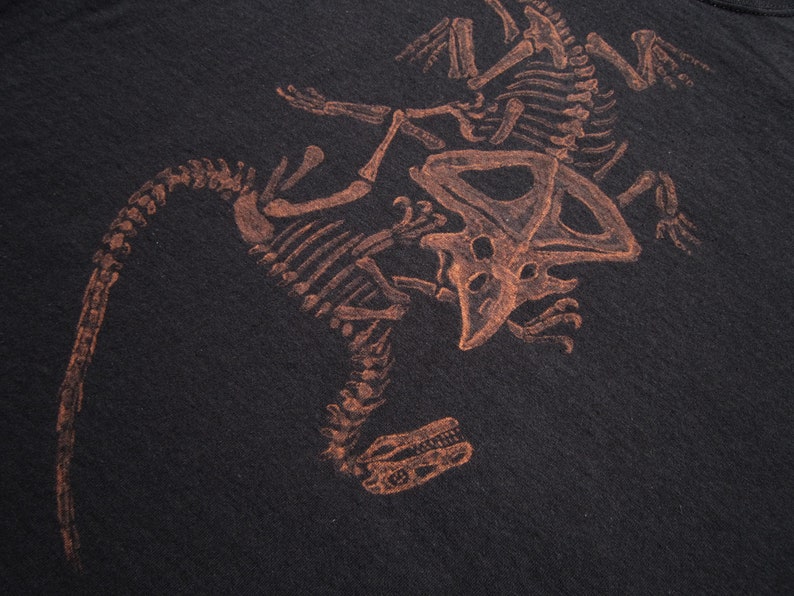 Protoceratops Vs Velociraptor Shirt Fighting Dinosaurs Fossil - Etsy