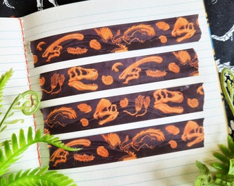 Dinosaur Fossil Washi Tape