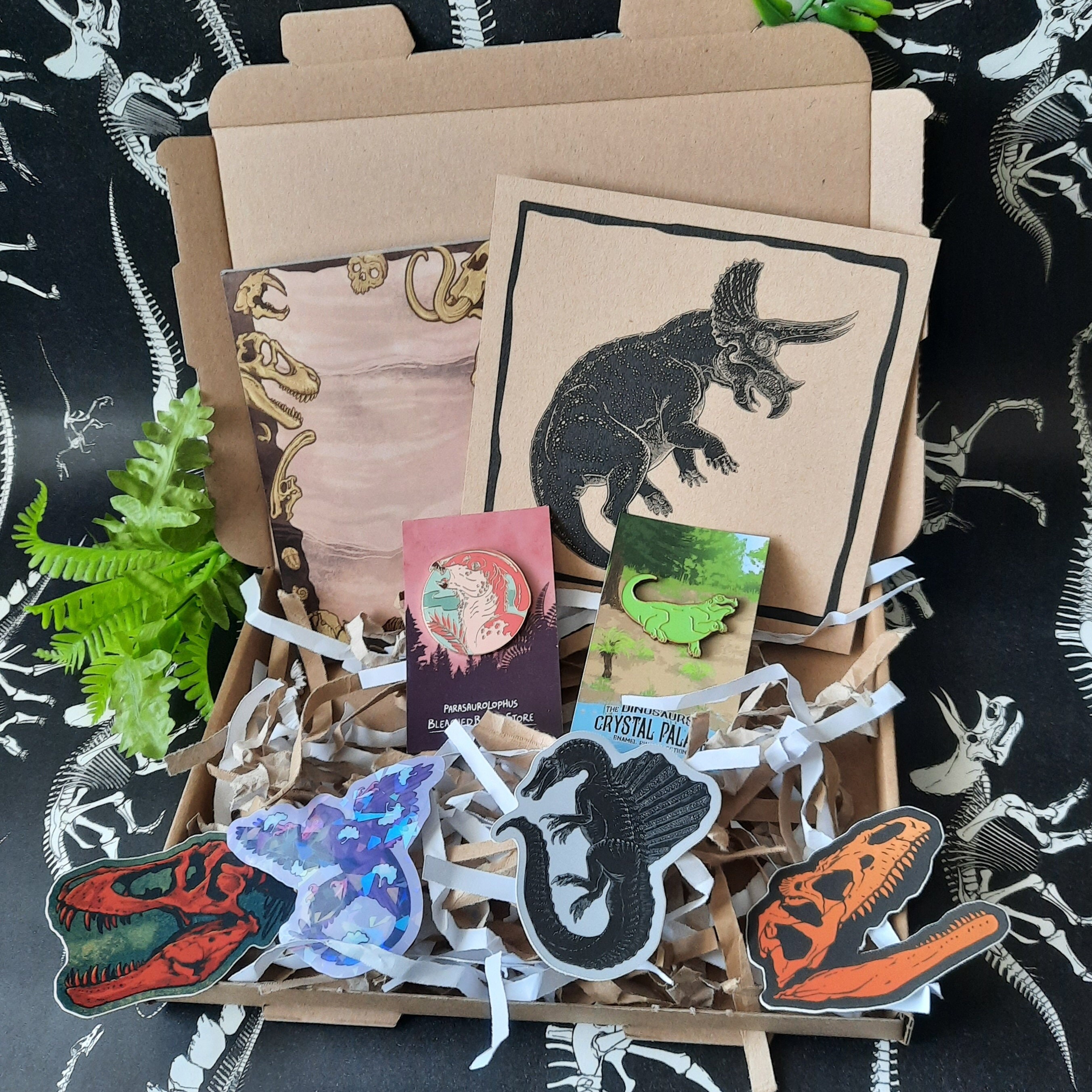 Dinosaur Mystery Box for Adults, Paleontology Gift Set for Dinosaur ...