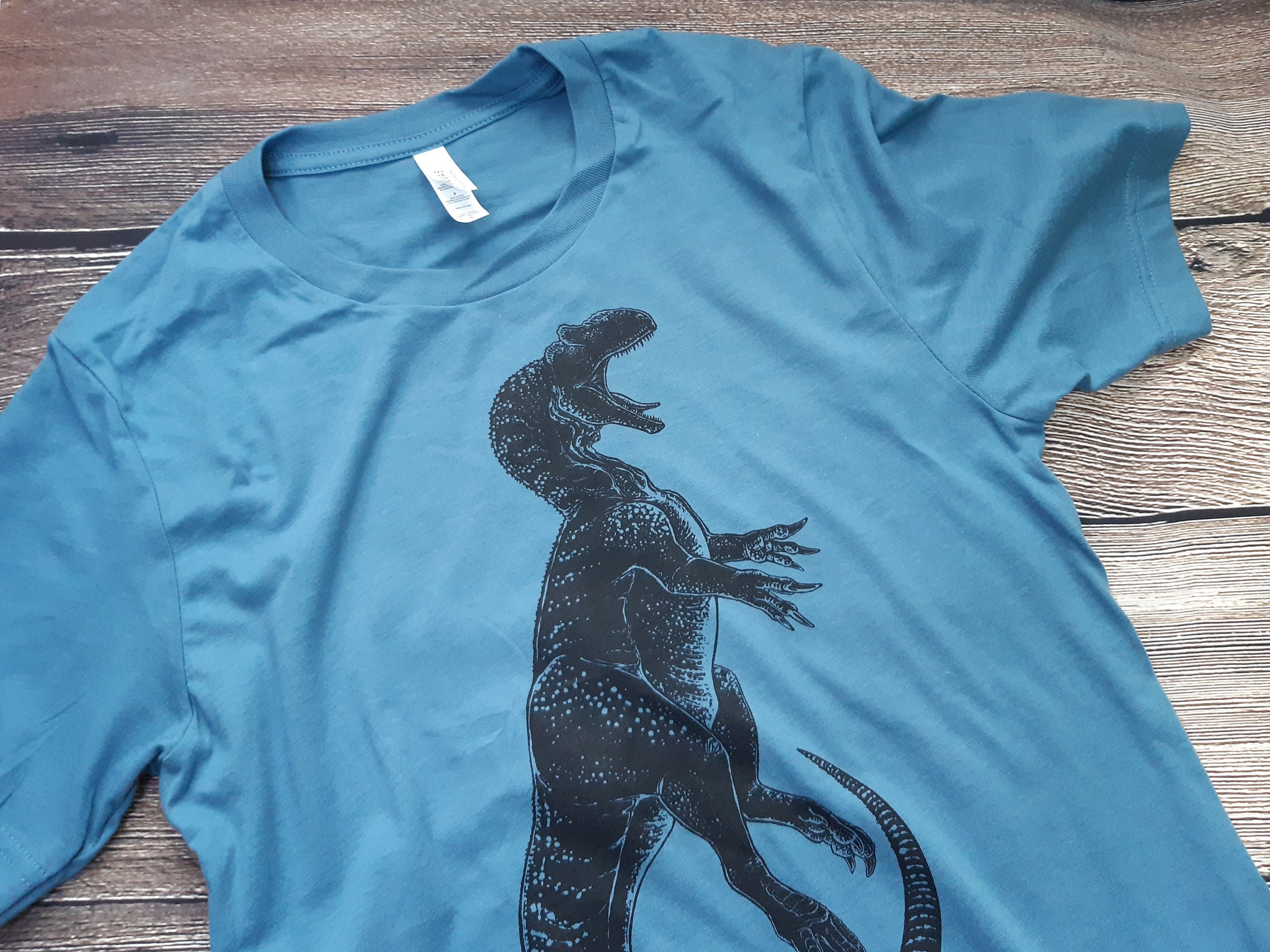 Allosaurus Dinosaur T-shirt Paleoart 