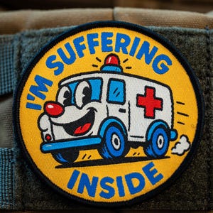 Struggle Bus EMS Ambulance Morale Patch