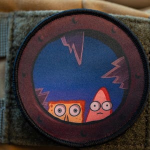 SpongeBob and Patrick Morale Patch