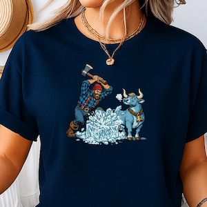 Camiseta de la Resistencia de Minnesota, camiseta informal de protesta, camiseta de Paul y Blue Ox