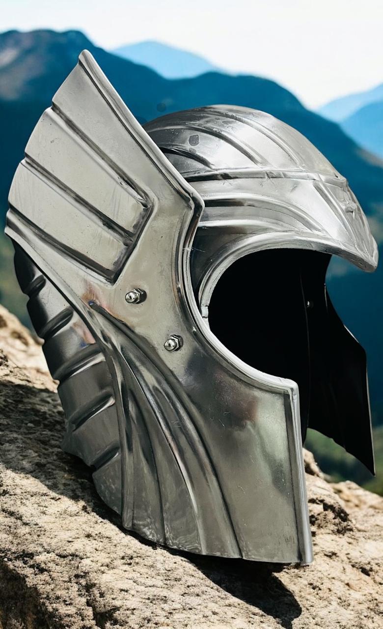 Wing Helm Ragnarok Thor Ragnarok Fantasy Winged Solid Metal Helmet | Handmade Cosplay ...