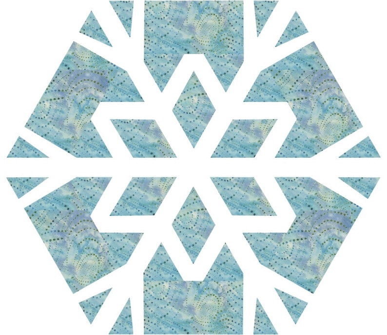 Снежинка формованная
