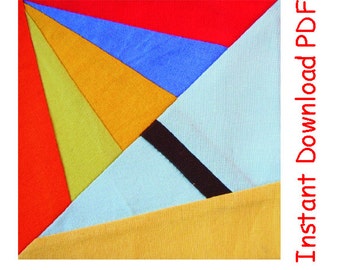 Umbrella Quilt Block | Etsy