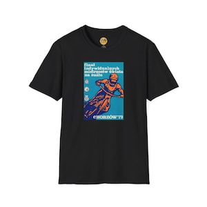 Vintage Speedway World Final Poland 1979 Unisex T-Shirt, Retro Racing Tee, Speedway Fan Gift, Motor Racing Shirt, Vintage Motorsport Apparel