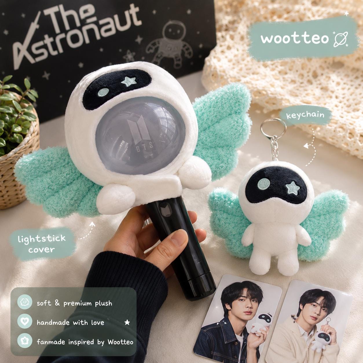 Jin Astronaut Plush - Etsy