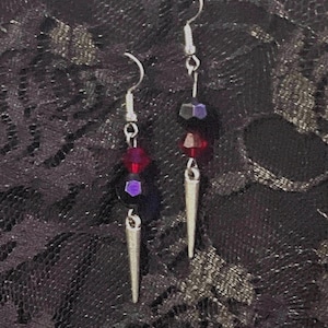 Asymmetrical Solitare Earrings
