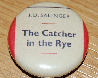 Catcher in the Rye Cover Button Badge 25mm / 1 inch JD Salinger Holden Caulfield