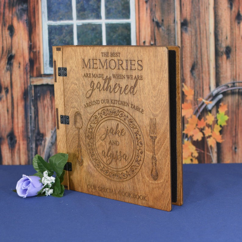 Personalized 8.5x11 Binder Album Scrapbook Cookbook or Etsy