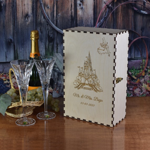 Engraved Champagne Box for Waterford Flutes Personalized by You