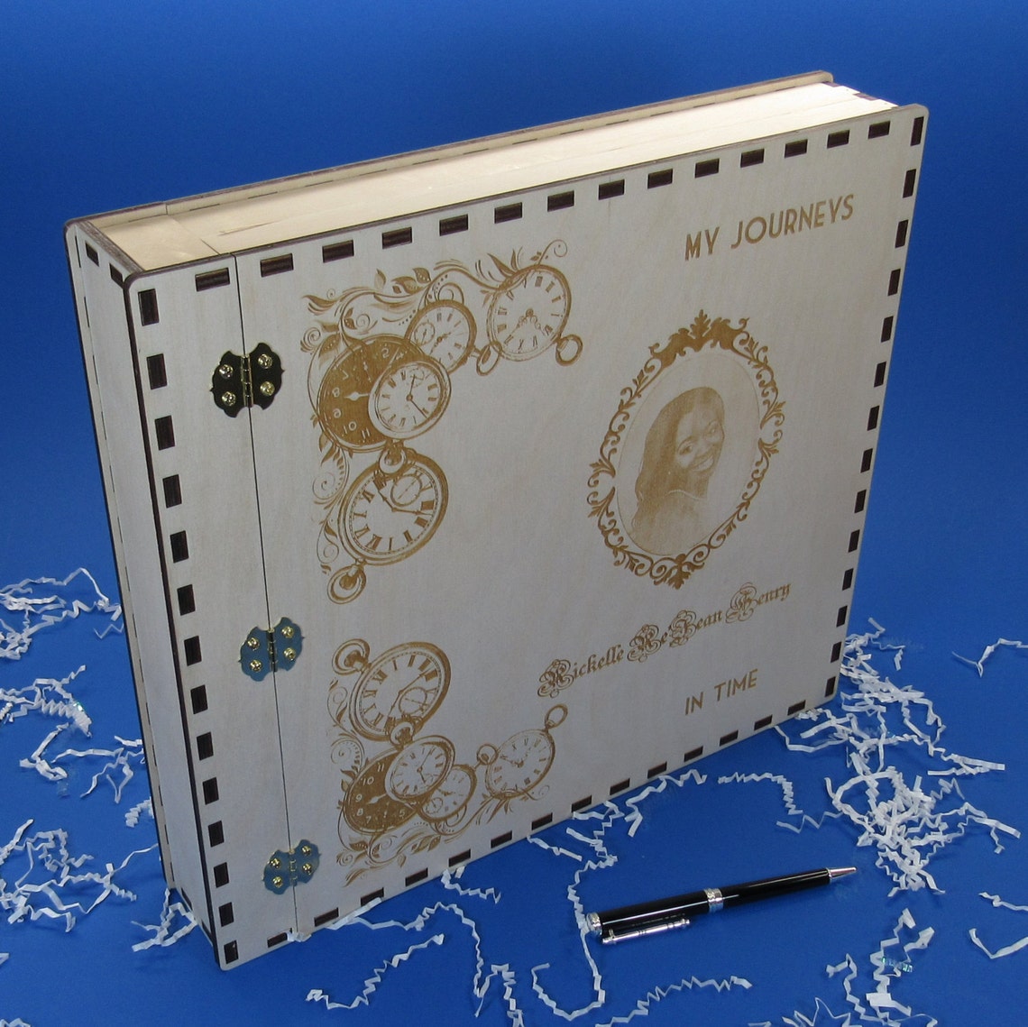 Wedding Photo Album or Scrapbook 12X12 with Padlock and Keys Etsy