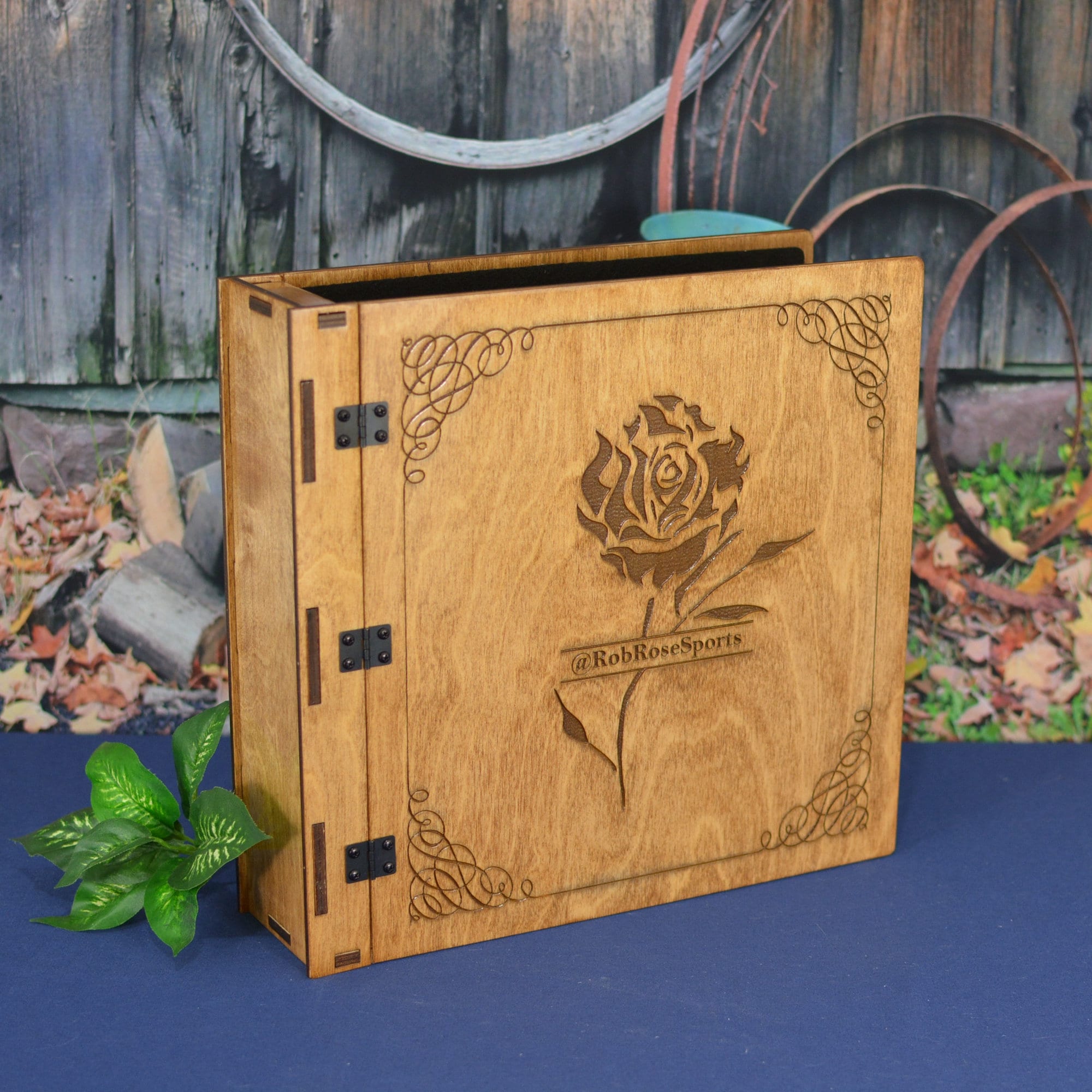 Personalized 8.5x11 Binder, Album, Scrapbook, Cookbook, or Presentation