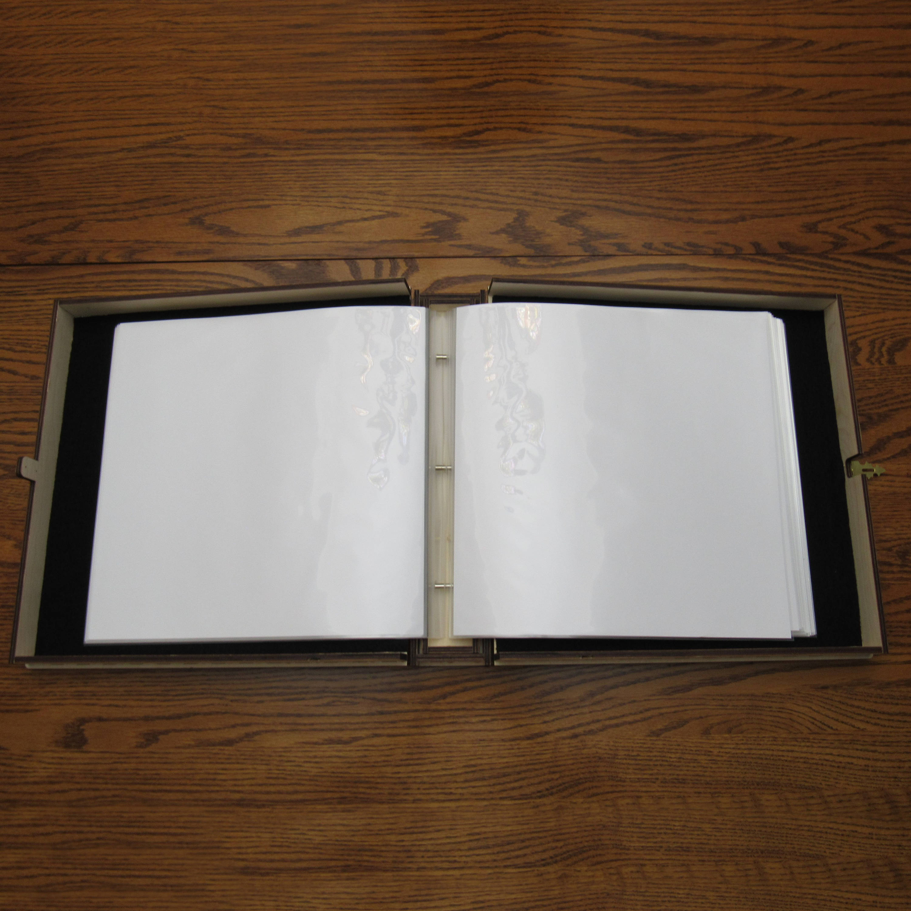 Personalized Locking Photo Album 12X12