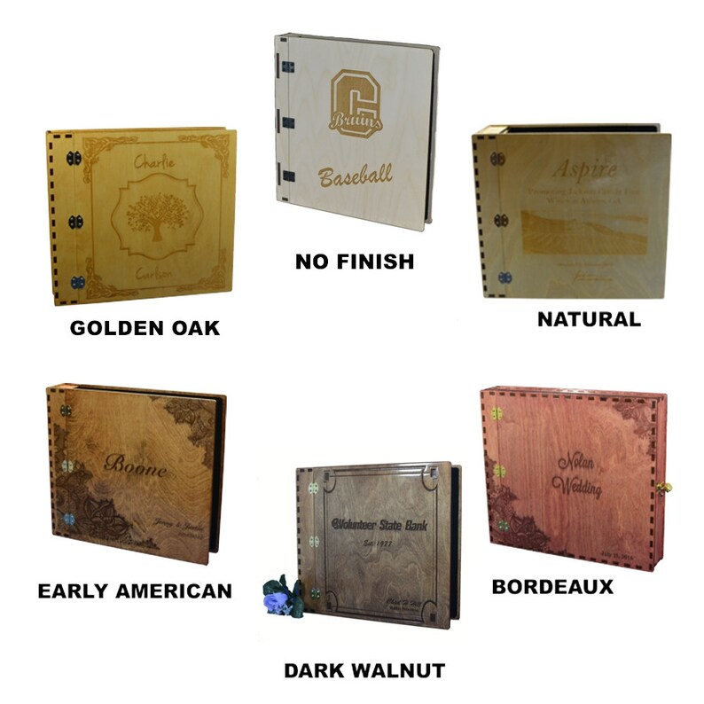 Extra Large Personalized 12x12 Photo Album Scrapbook or Etsy