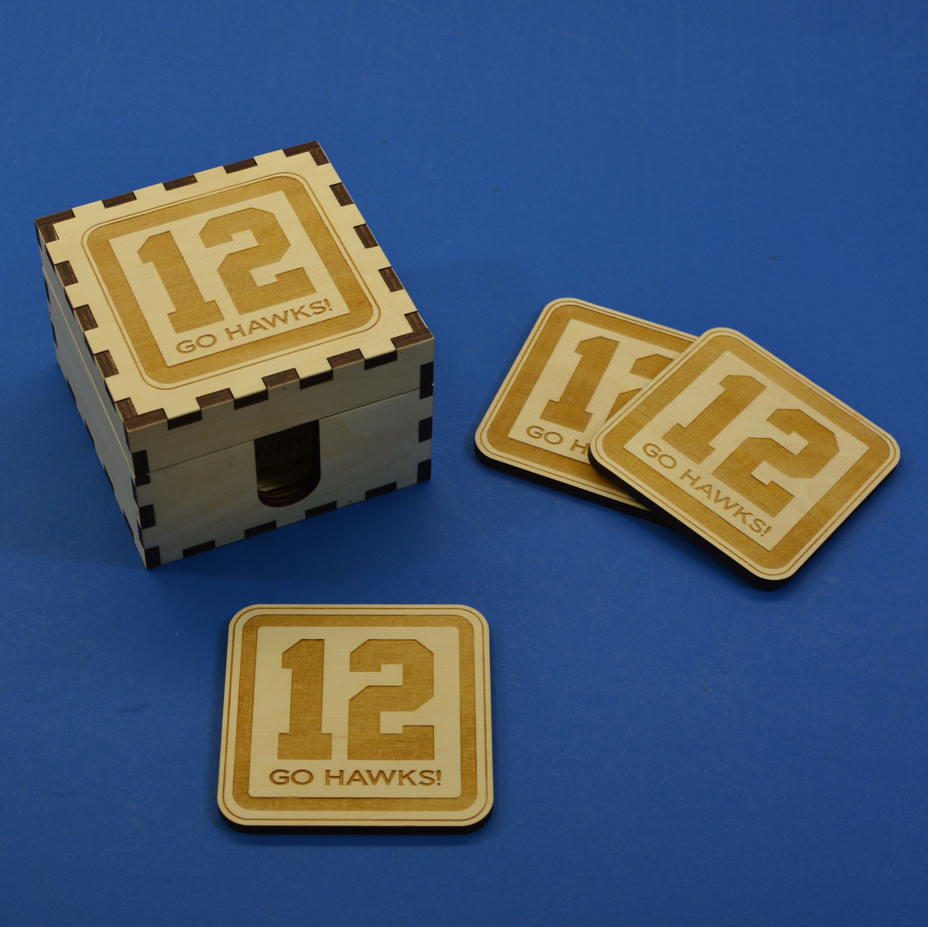 Wood Coaster Box Set