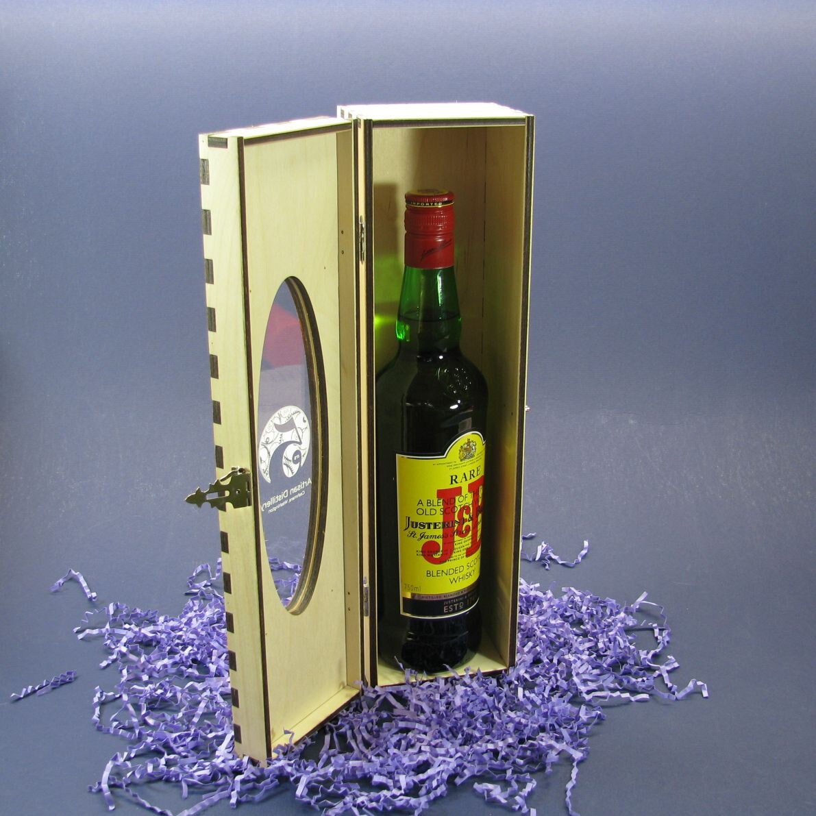 Personalized Wood Spirits Gift Box or Liquor Caddy With Clear Etsy