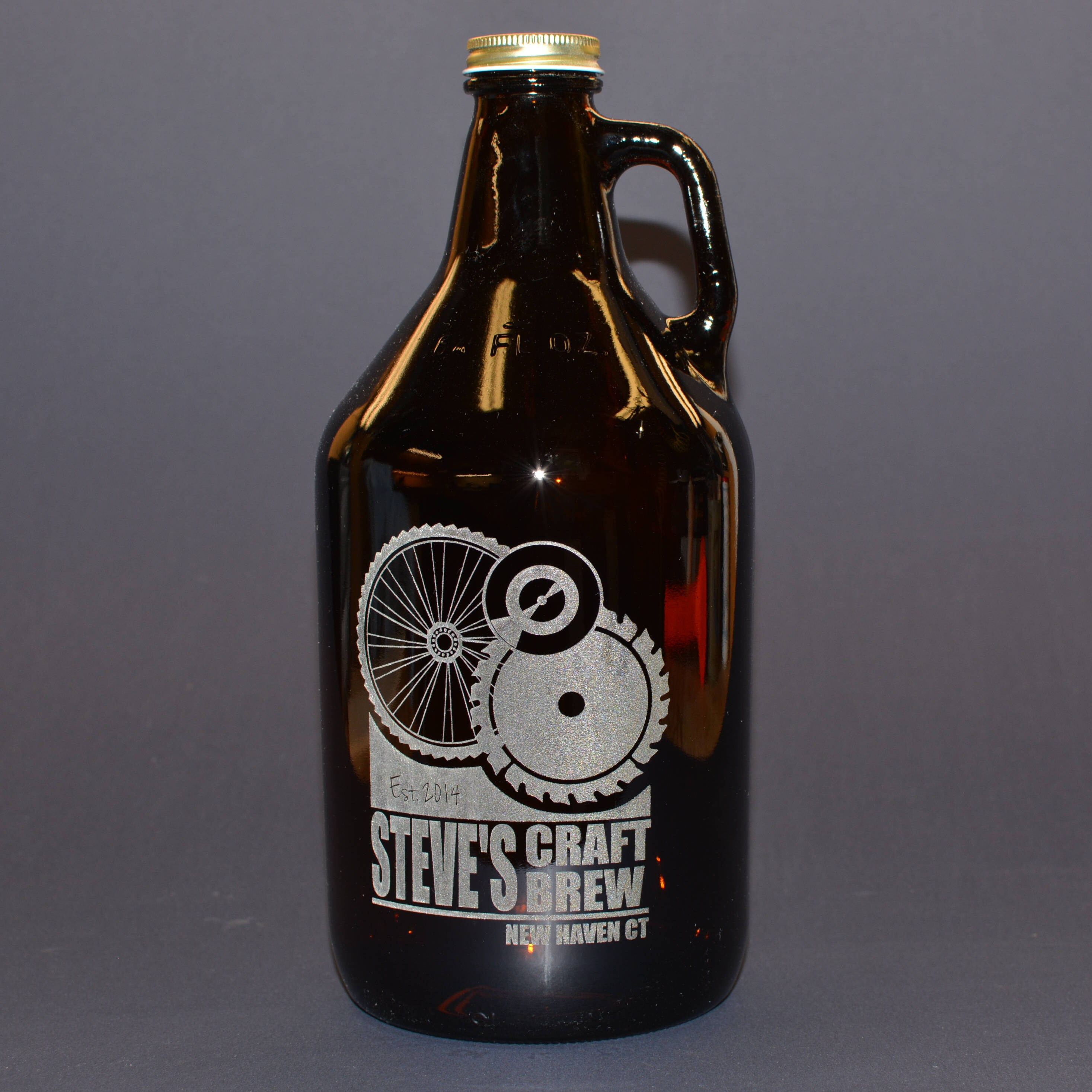 Personalized Beer Growler 64 OZ. Use your artwork or design idea or use