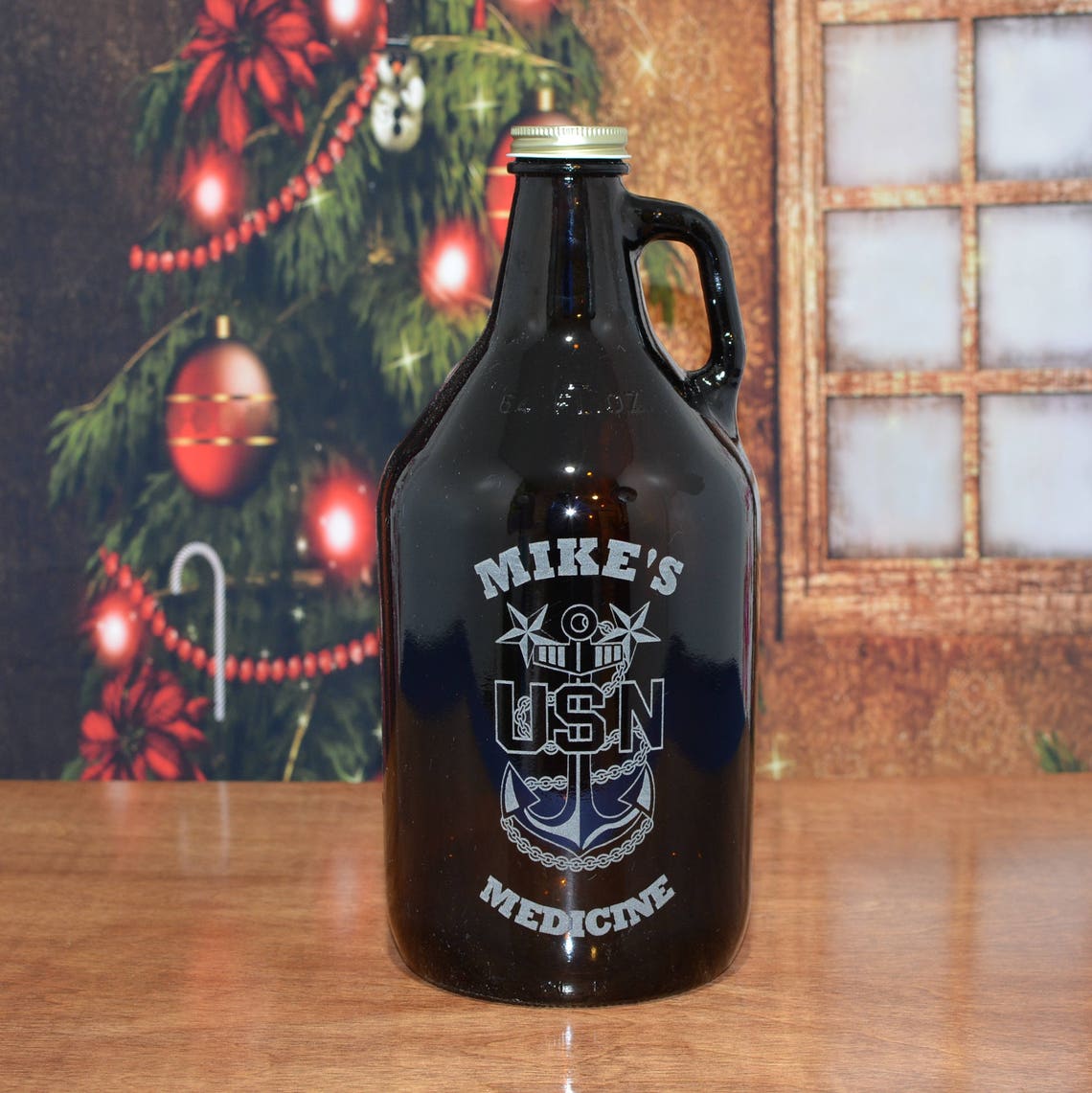 Personalized Beer Growler 64 OZ. Use Your Artwork or Design Etsy