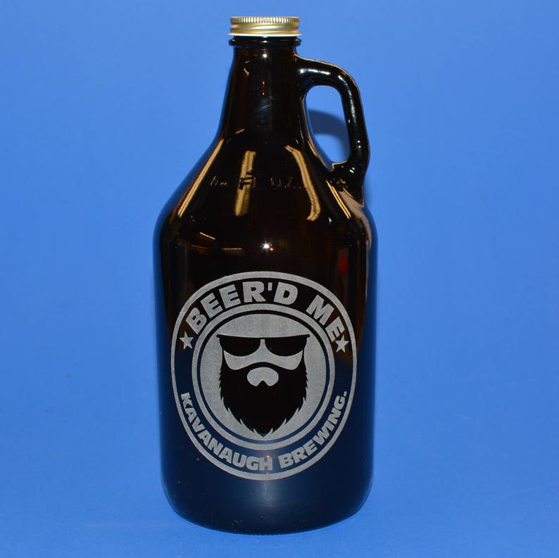 Personalized Beer Growler 64 OZ. Use Your Artwork or Design Etsy