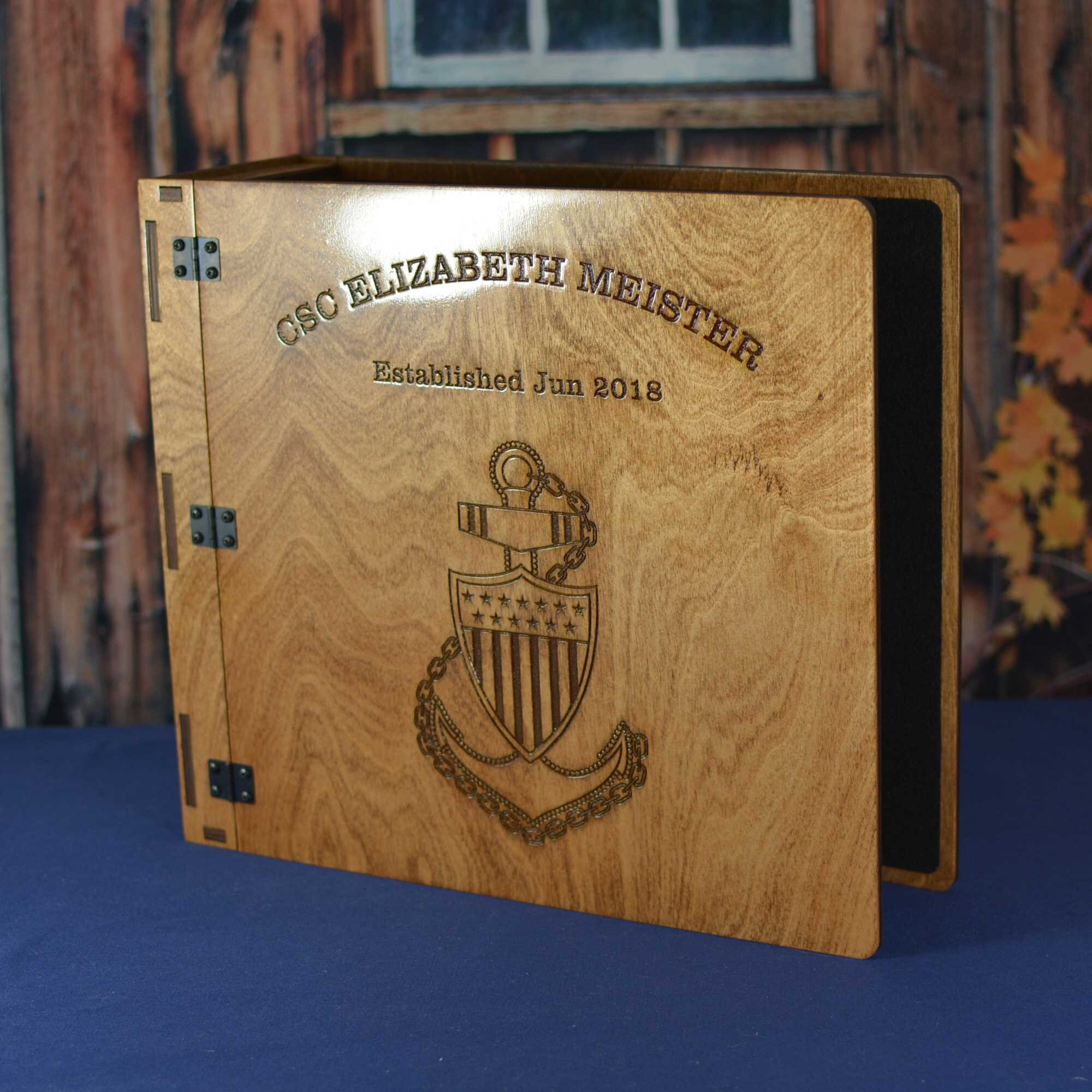 Extra Thick Personalized 8.5x11 Binder, Charge Book, Scrapbook