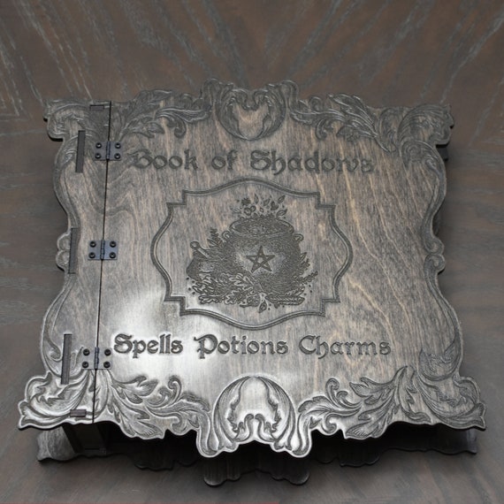 Book of Spells 8.5x11 Binder for Wicca Witchcraft Mystical Rituals Incantations