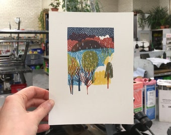 Winter Screen print