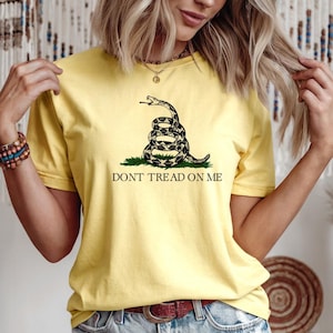 Don't Tread on Me - unisex shirt | Second Amendment Tshirt | Gadsden Shirt | Rattlesnake Shirt | Patriotic USA Shirt | Freedom Tshirt.