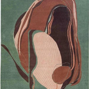 Skein Hand Tufted Woollen Rug (Cut-Loop) Multi color