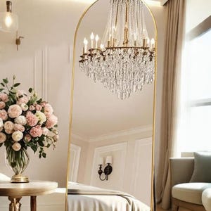 Arched Full-Length Mirror 59"x19"
