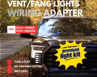 Vent / Fang Light Wiring Adapter 2022-2026 Tundra / 2023-2026 Sequoia