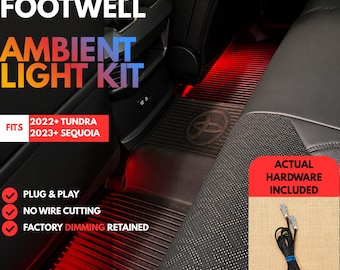 Rear Footwell Light Kit 2022–2026 Tundra / 2023–2026 Sequoia