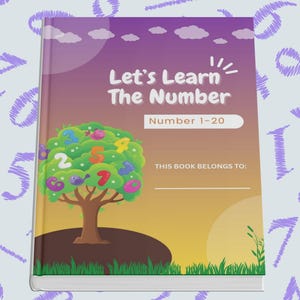 Learning Numbers,  Kindergarten Worksheet, Preschool Printable Activity, Counting Practice, Homeschool, Kids Math Learning, Instant Download