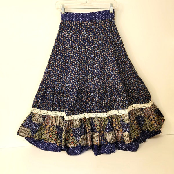 Calico Skirt - Etsy