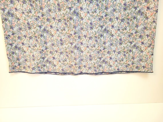 Gap Floral Cotton Skirt 1990s - image 4