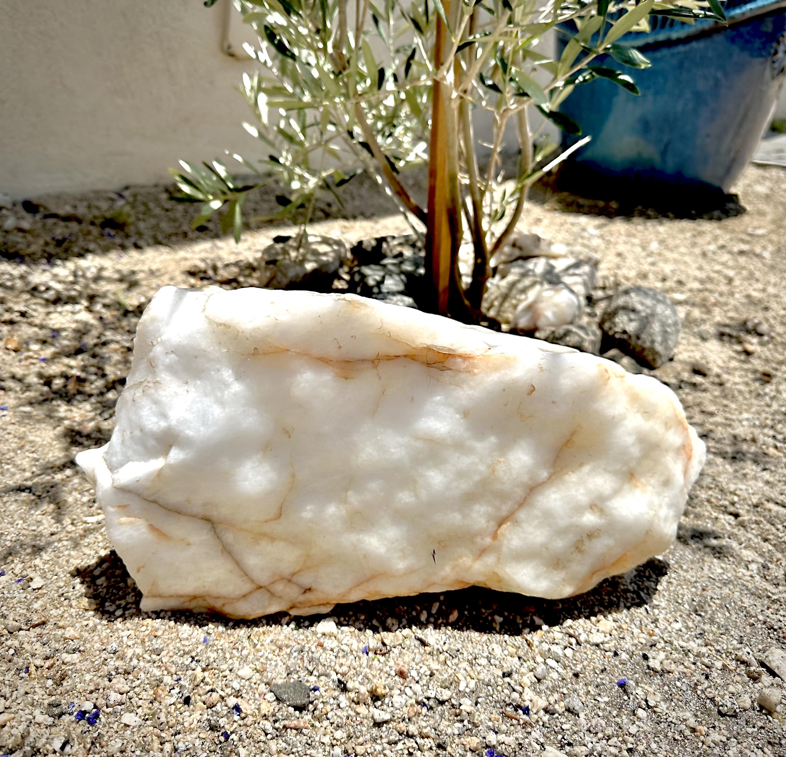 Huge 32 lb Milky White Quartz - Raw