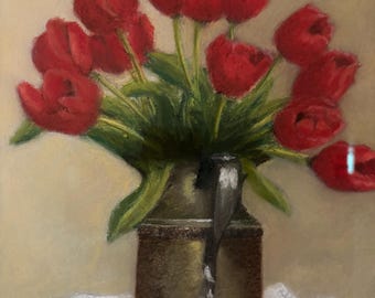 Original pastel drawing