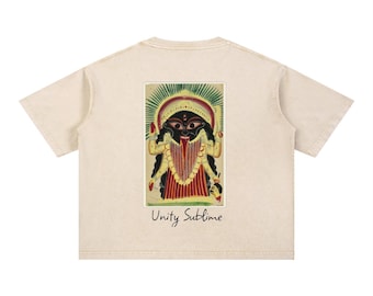 Mineral Wash Boxy Cotton T-Shirt
