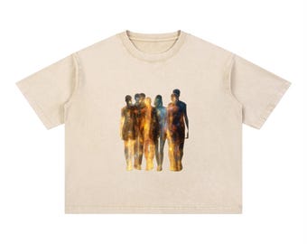 Mineral Wash Boxy Cotton T-Shirt