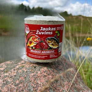 Erdbeer-Fischköder: Natürlicher, sich langsam auflösender Karpfen-Lockstoff