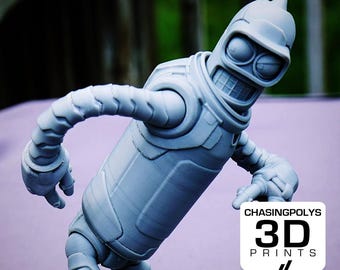 Bending Unit 22 Desk Buddy – Futurama Inspired Robot Figurine