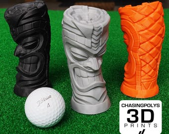 Tiki Desk Statue – 3D Printed Polynesian-Inspired Mini Totem Decor